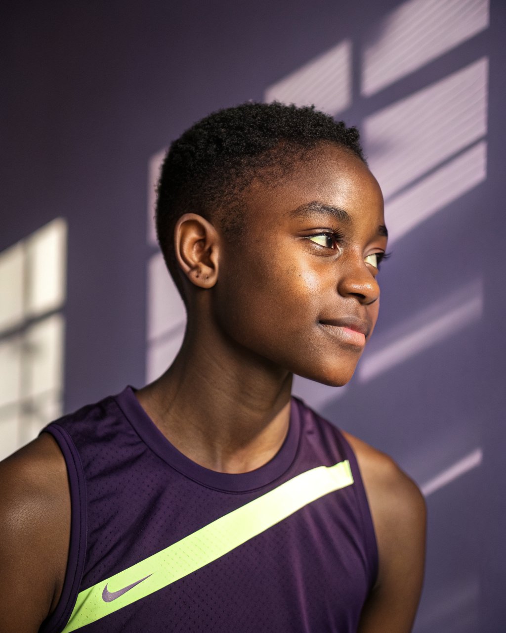 Verified youth athlete portrait